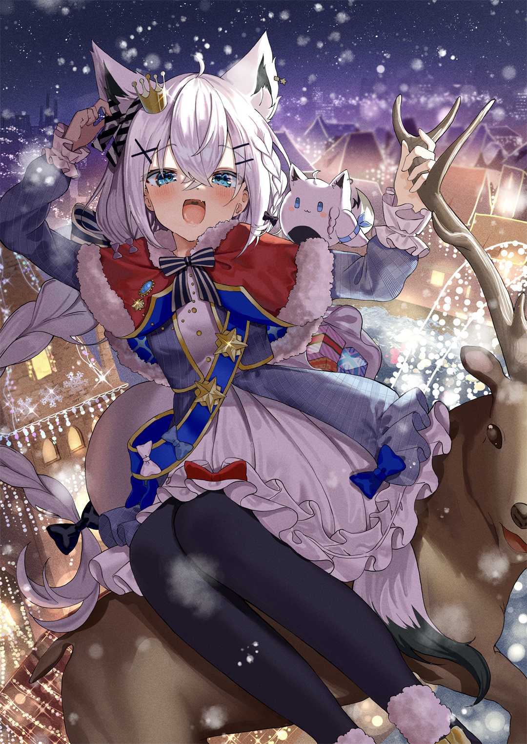 【P站画师】兽耳 猫娘？狠狠赞一个日本画师じんべい的插画作品