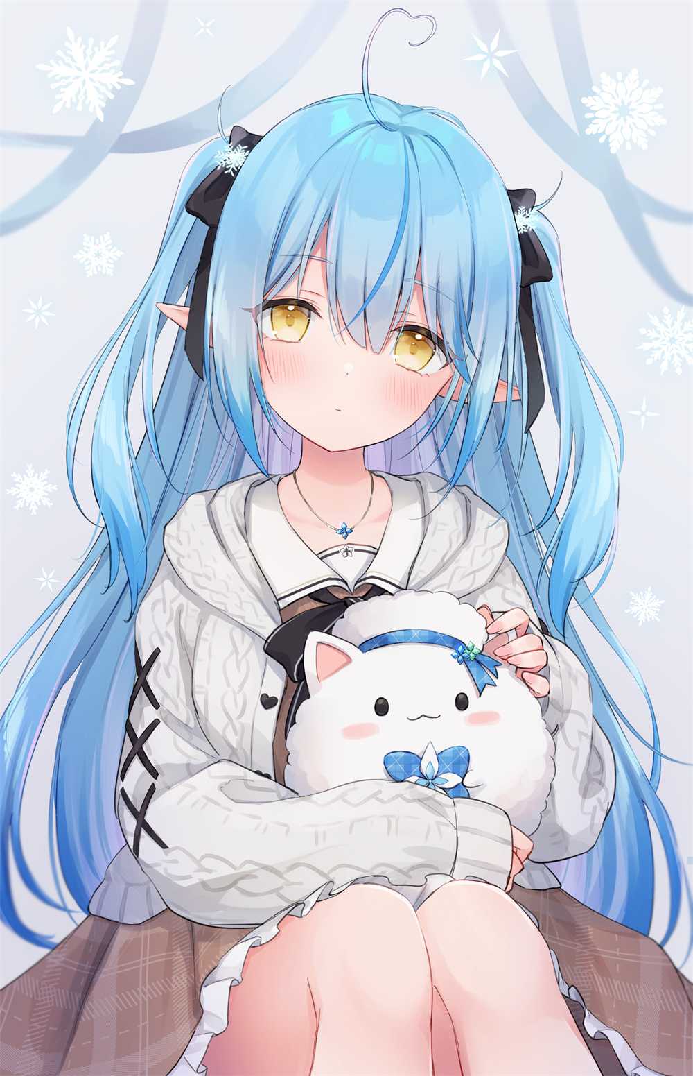 【P站画师】粉色系插画 兽耳萝莉 日本插画师茶乃ひより的插画作品