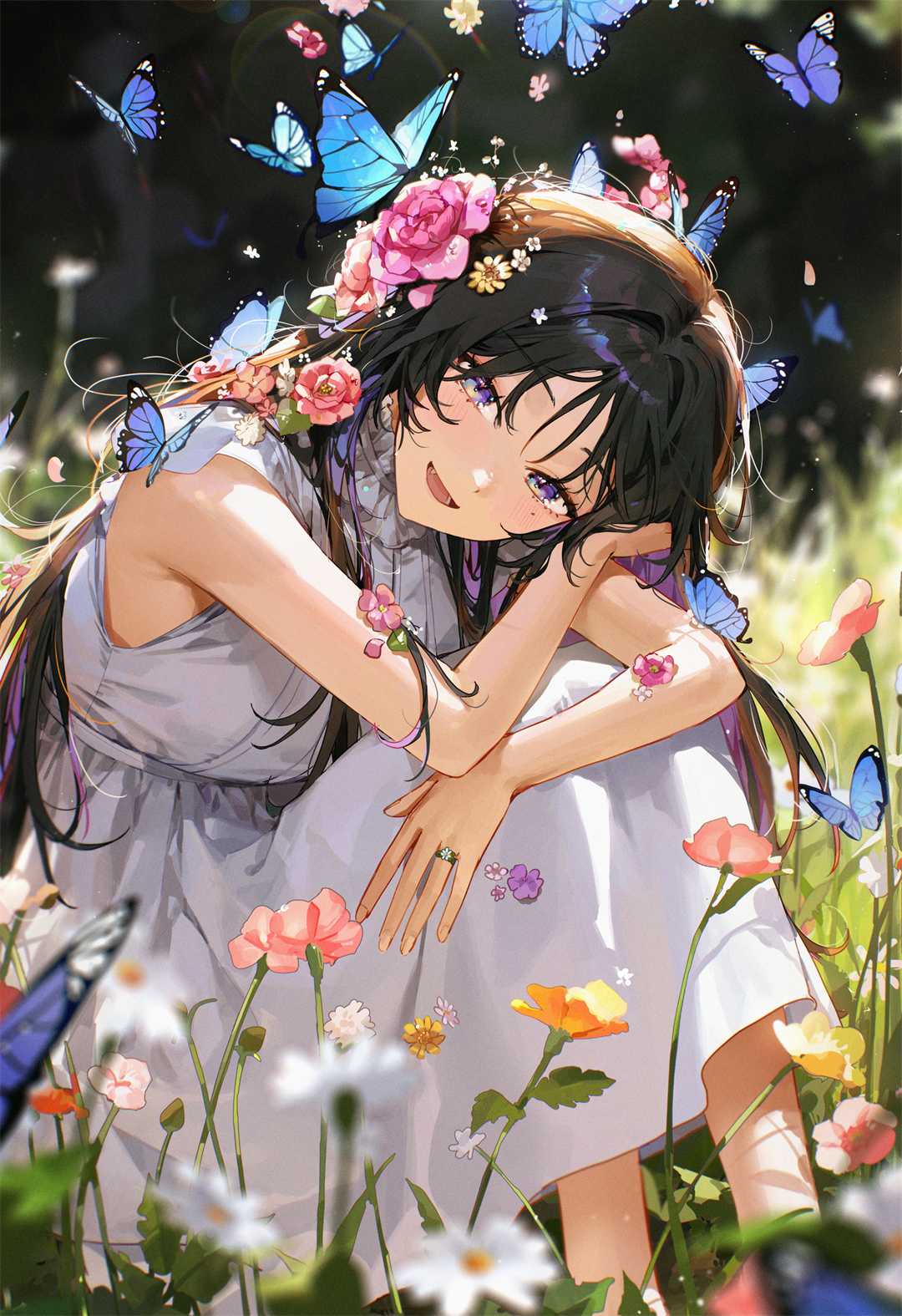 【P站画师】卡姿兰大眼睛美少女 日本插画师yejji的插画美图作品