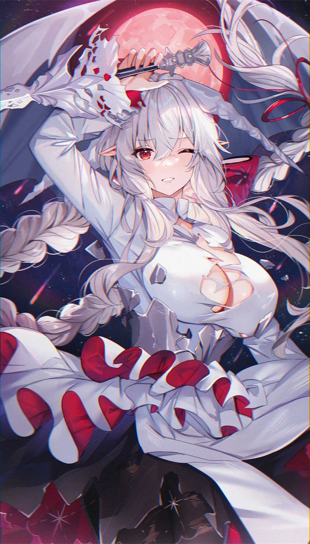 【P站画师】屑狐狸  MIKU 椰羊甘雨 中国插画师山桂贰的美图作品推荐