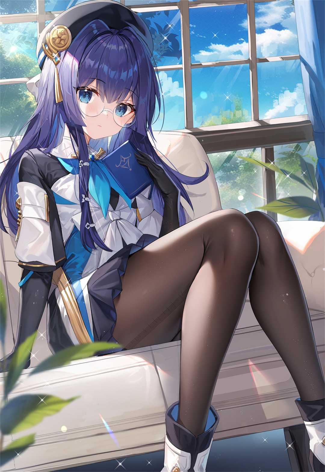 【P站画师】屑狐狸  MIKU 椰羊甘雨 中国插画师山桂贰的美图作品推荐
